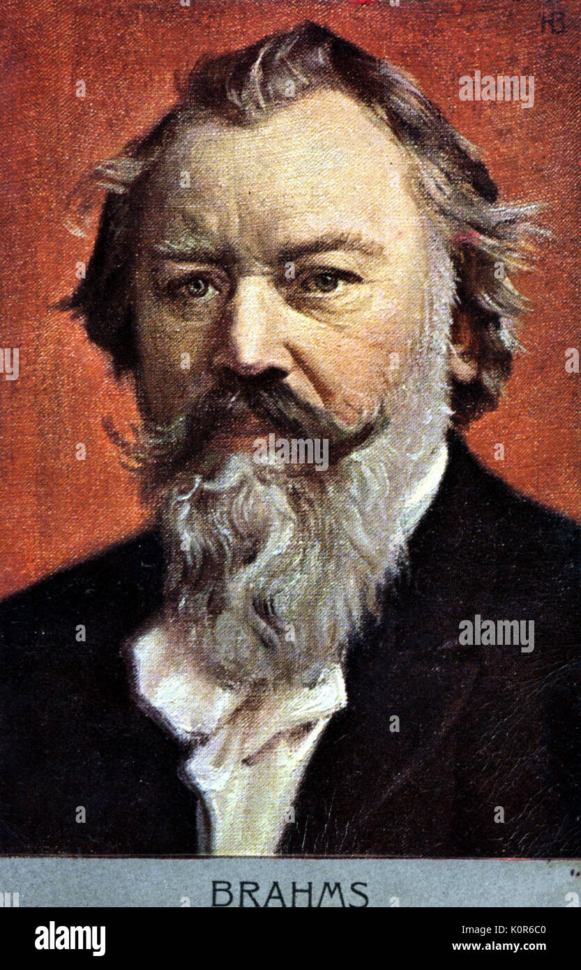 Brahms portrait hi-res stock photography and images - Alamy