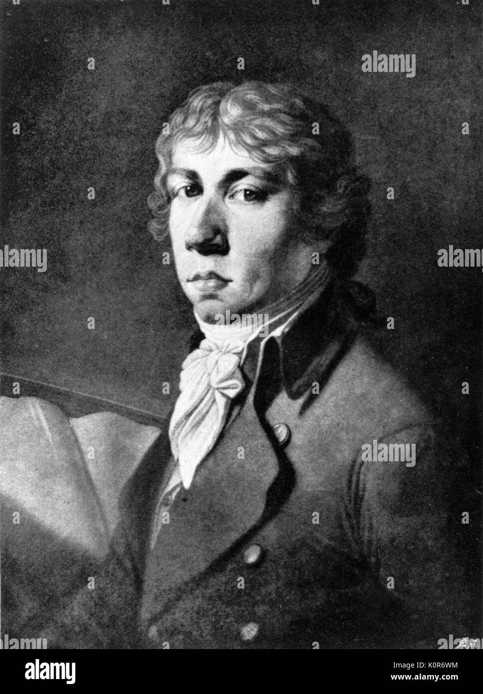 HUMMEL, JOHAN NEPOMUKA (1778-1837) Hungarian pianist & composer Stock Photo