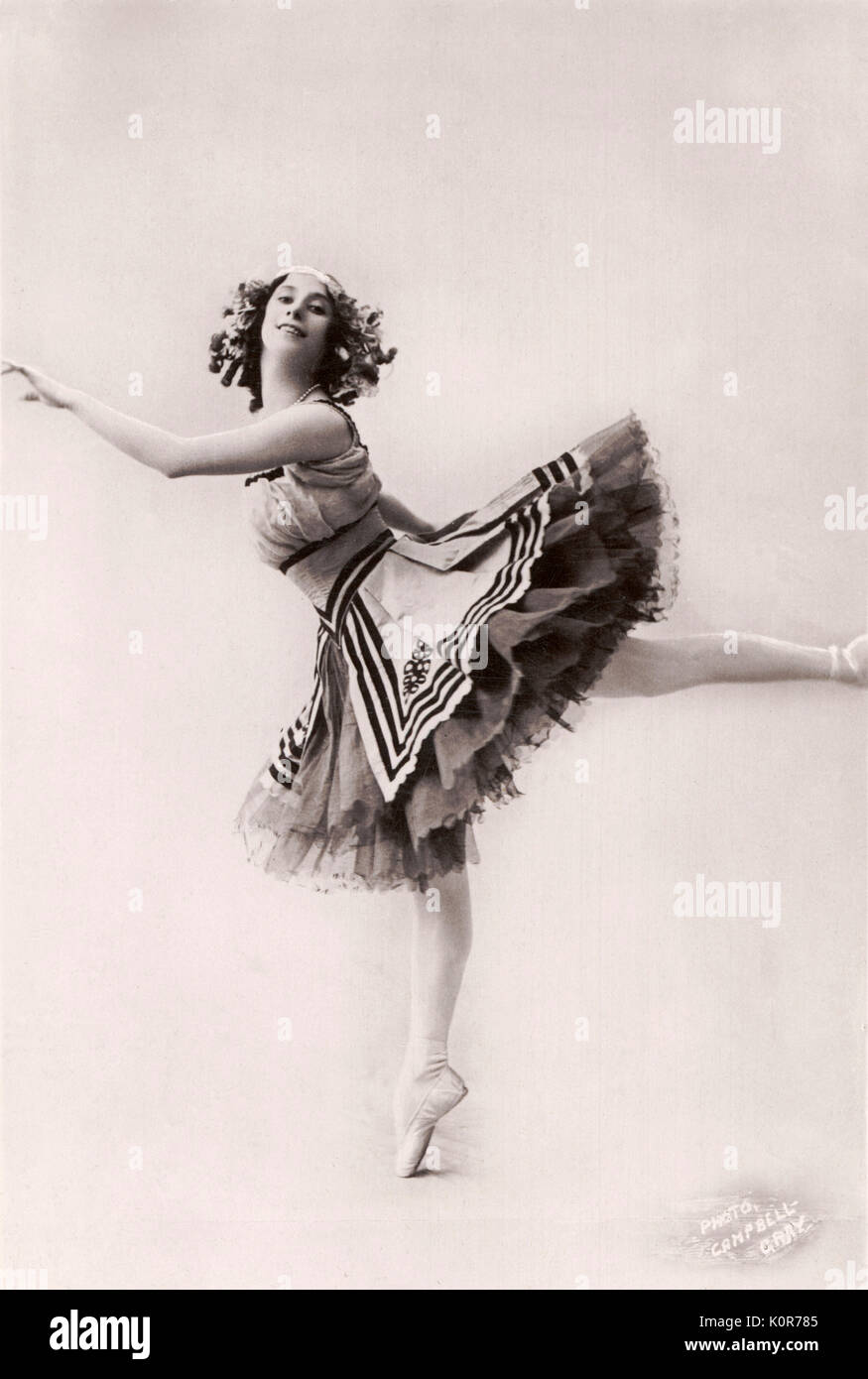 Anna Pavlova, danicing. Russian ballet dancer 31 January  1881 - 22 January  1931 Stock Photo