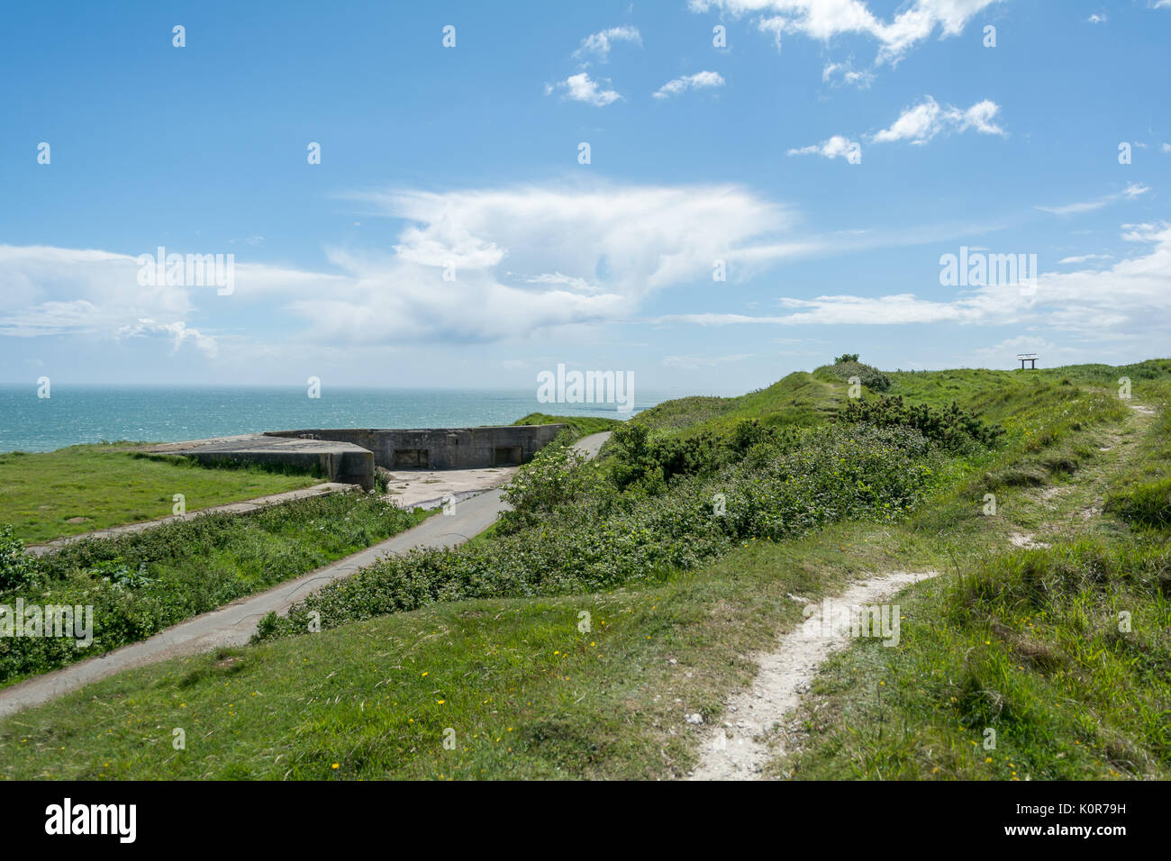 Culver Down Isle of Wight Stock Photo