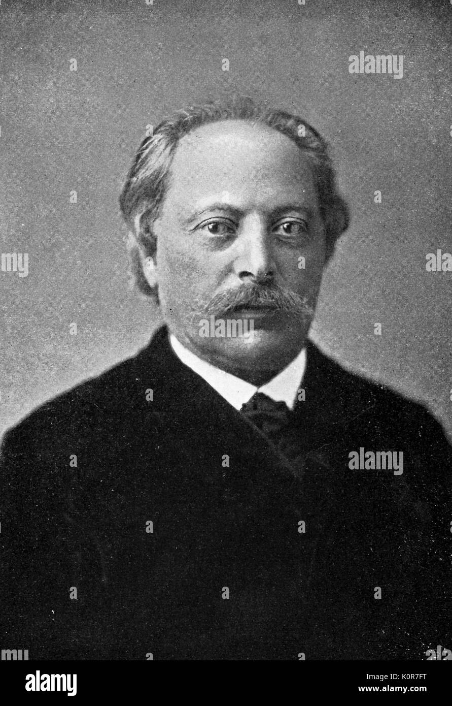 Carl GOLDMARK -  portrait of Austro-Hungarian composer. 1830-1915 Stock Photo