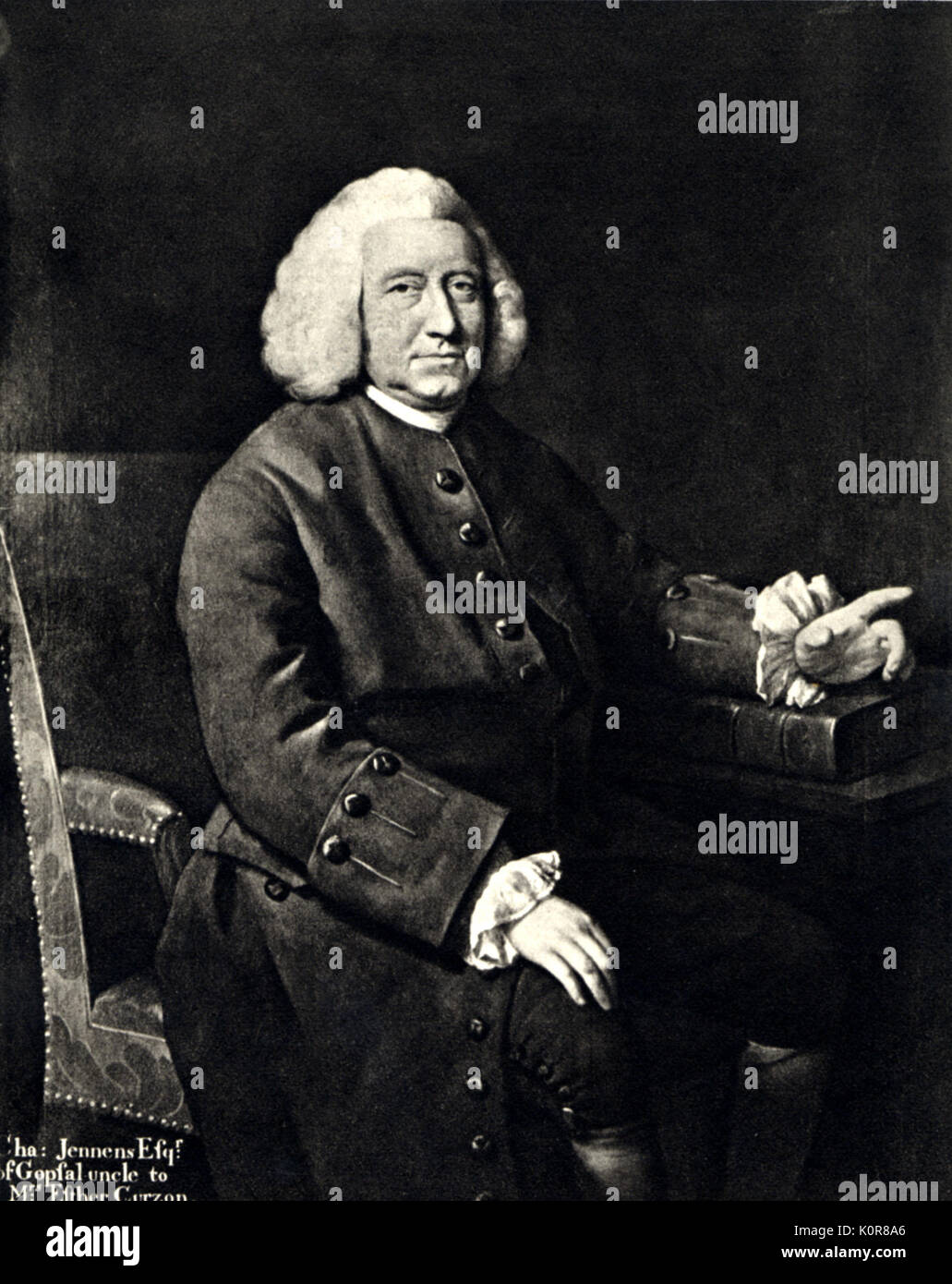 Frideric Handel's friend Charles Jennens who gave him the text