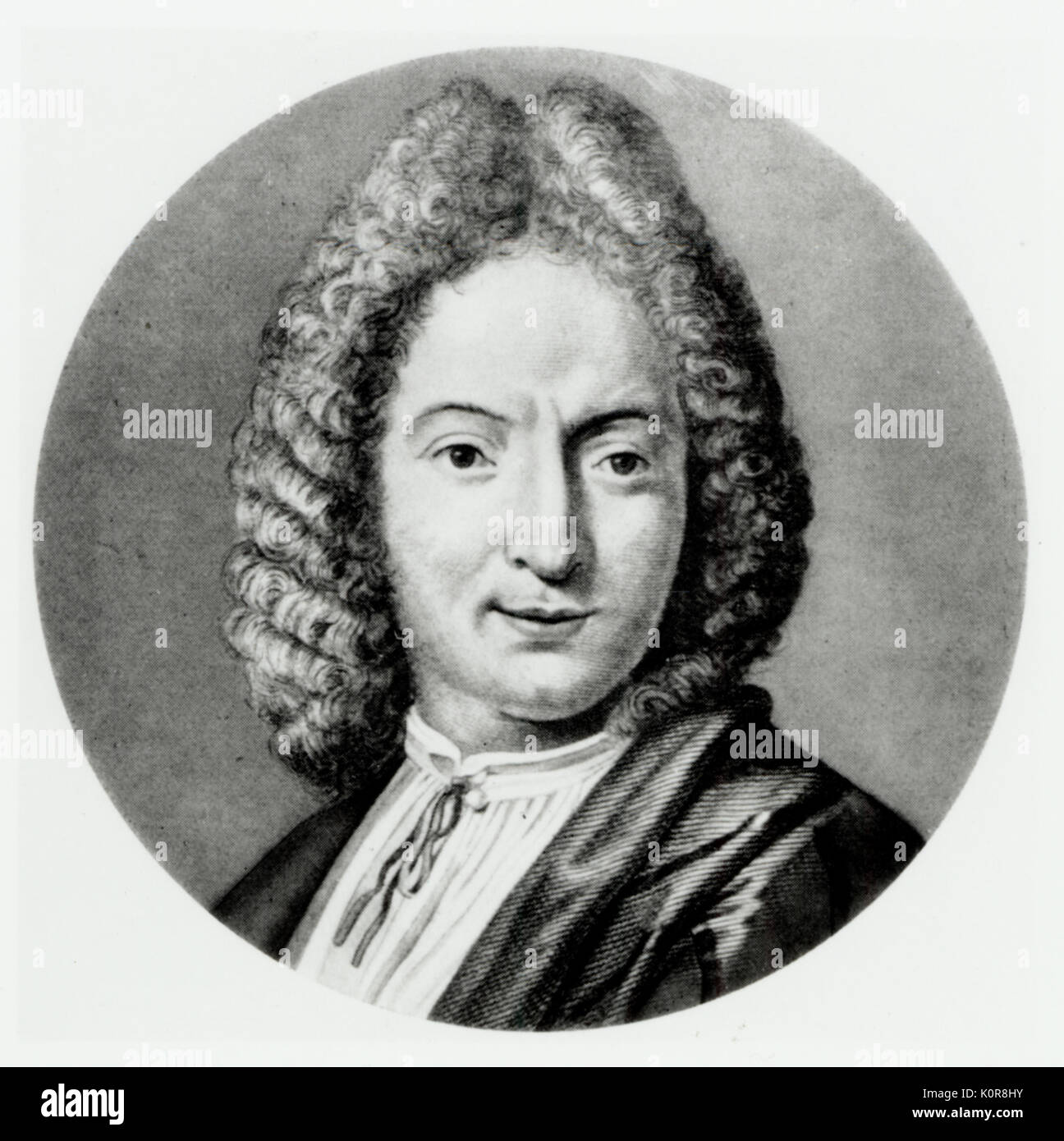 CORELLI, Arcangelo. Italian composer & violinist, 1653-1713 Stock Photo