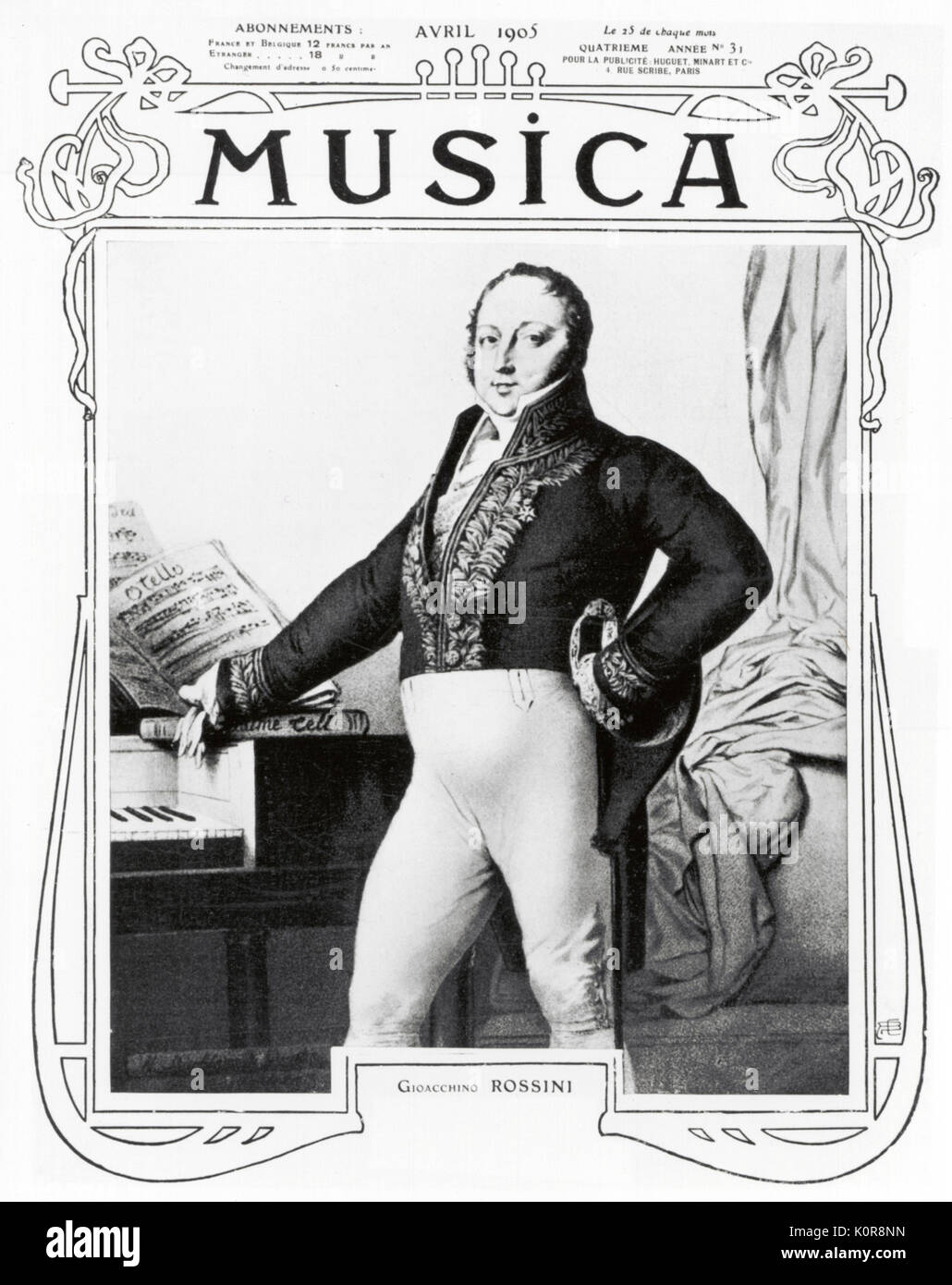 Portrait of rossini hi-res stock photography and images - Page 3 - Alamy, image size:1030x1390