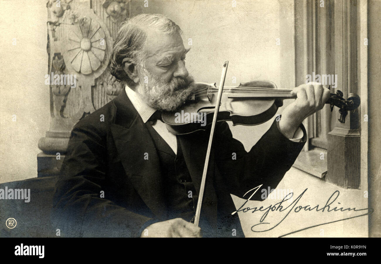 Joseph joachim violinist hires stock photography and images Alamy