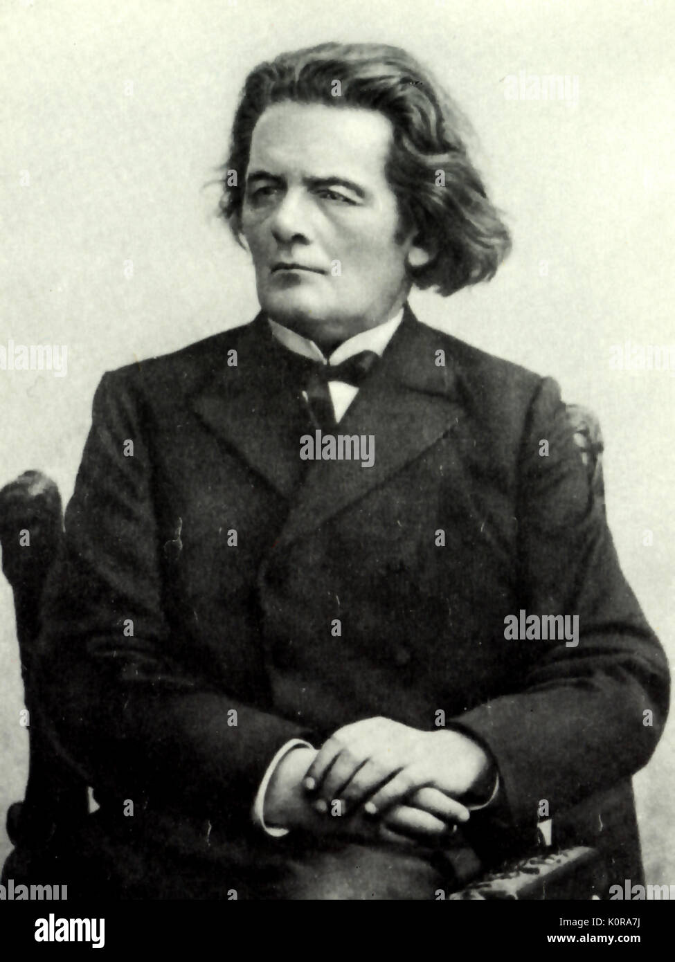 Anton Rubinstein Russian Composer And Pianist Brother Of Nikolai Rubinstein 1829 1894 Stock Photo Alamy