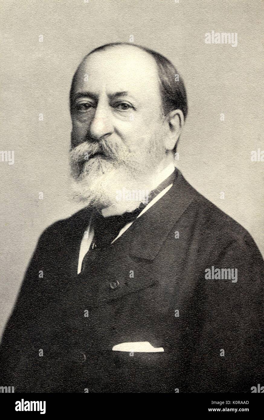 Portrait de Camille Saint-Saens (Saint Saens, 1835-1921