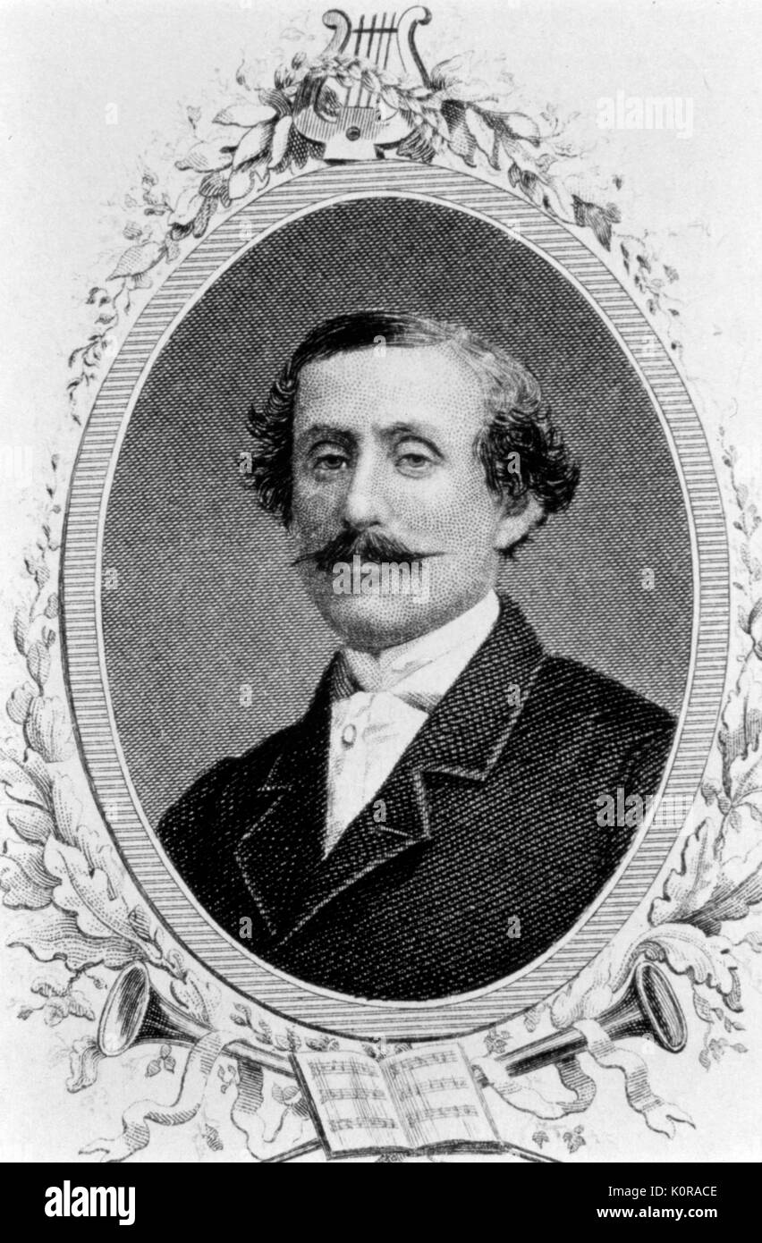 GOTTSCHALK, Louis Moreau American pianist and composer 18291869 Stock