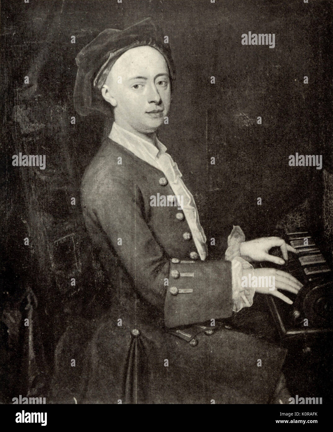 handel german baroque composer hires stock photography and