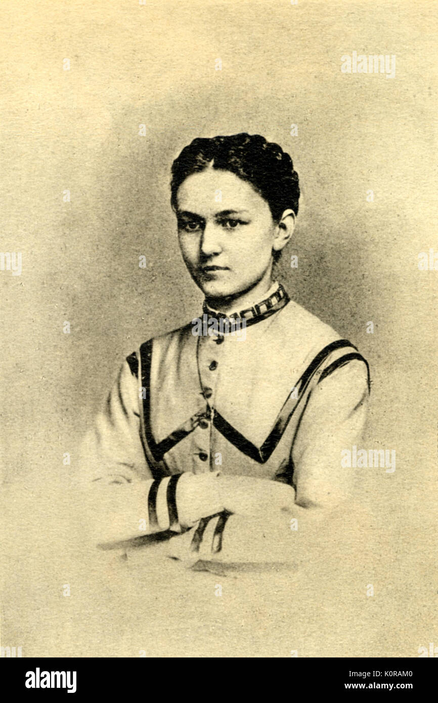 Nadezhda Purgold RimskyKorsakov, the composer's wife who was a former