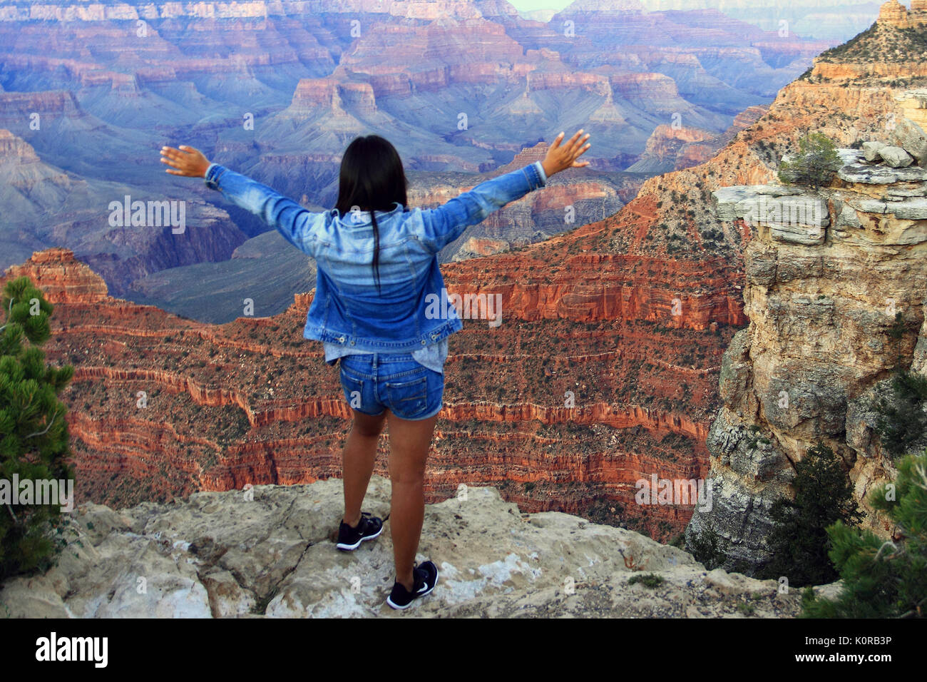 Grand Canyon National Park Arizona USA Stock Photo