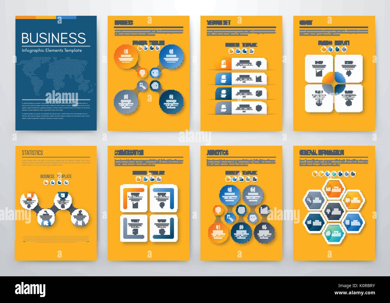 Color elements for infographics Stock Vector Image & Art - Alamy