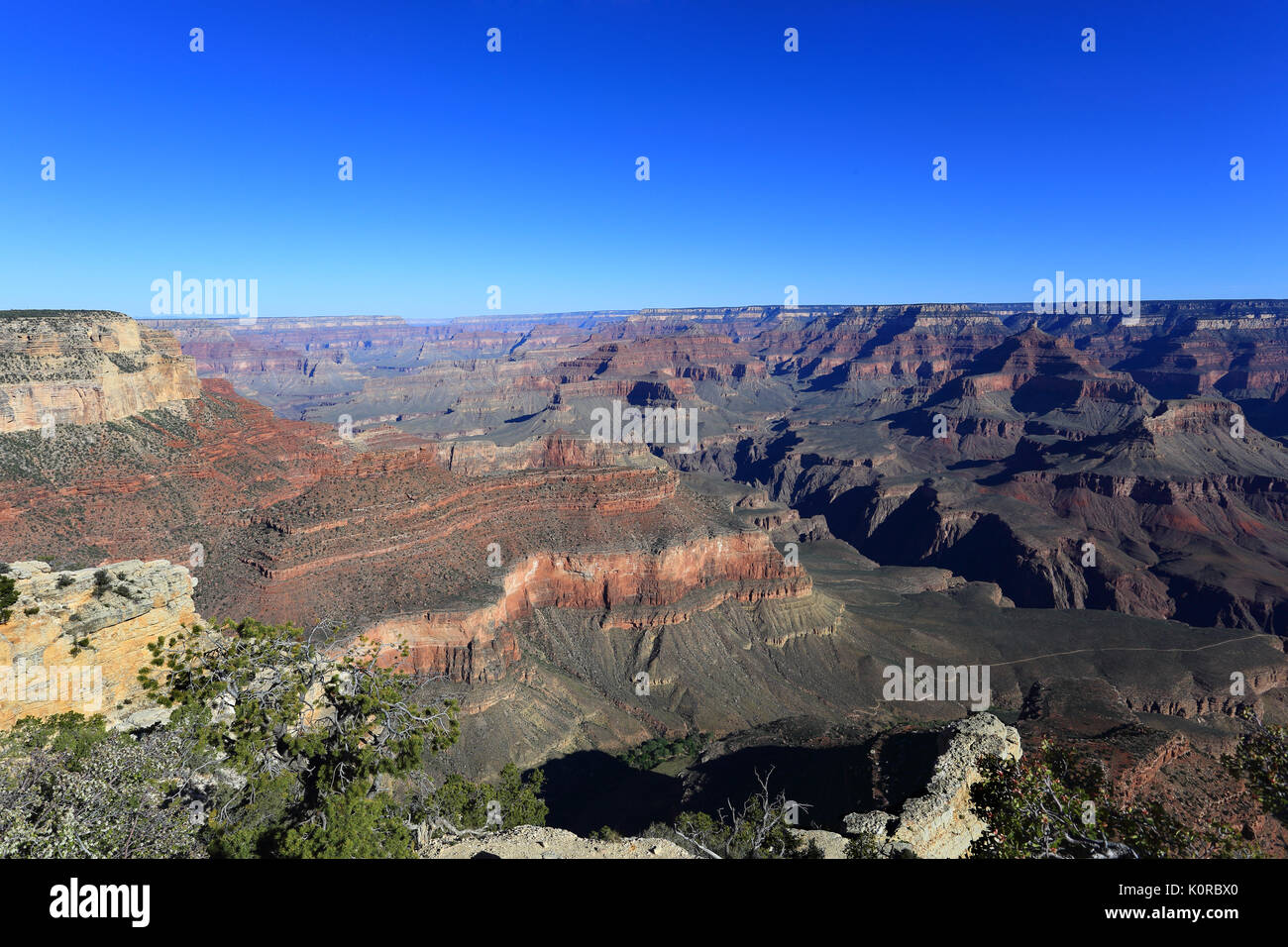 Grand Canyon National Park Arizona USA Stock Photo