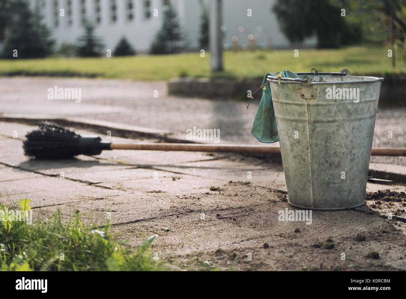 Removing litter hi-res stock photography and images - Alamy