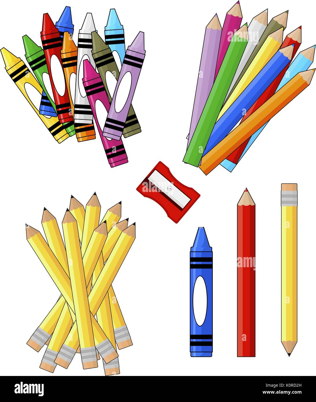 https://c8.alamy.com/comp/K0RD2H/school-supplies-groups-clip-art-isolated-on-white-background-in-vector-K0RD2H.jpg