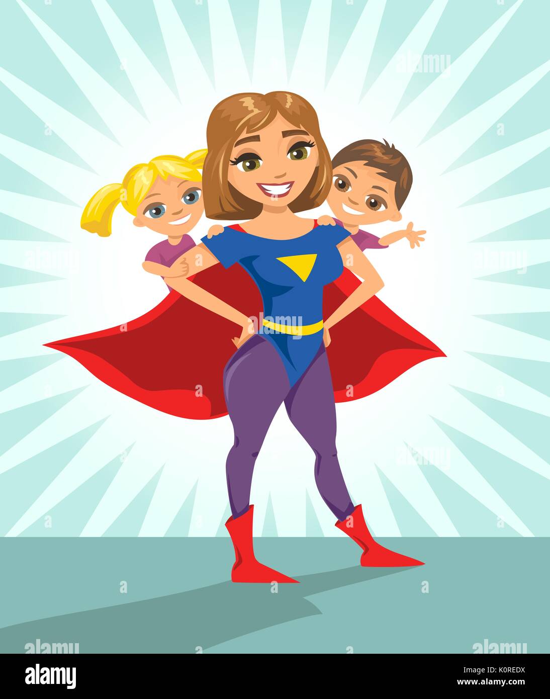 Super Hero Cartoon Stock Photos & Super Hero Cartoon Stock Images - Alamy