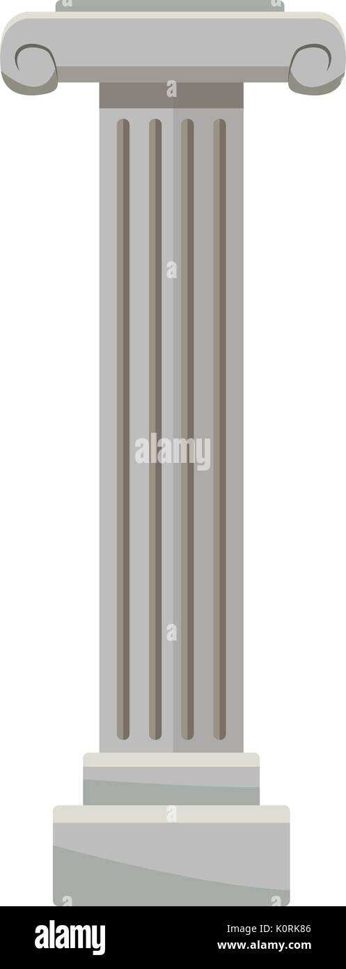 classical wedding column beautiful ornament Stock Vector