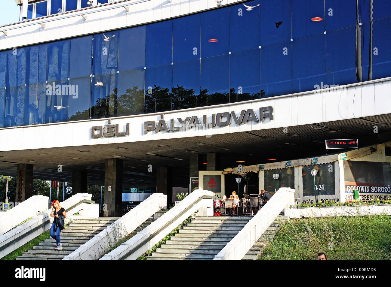 Deli palyaudvar Deli train station Hungary Budapest Stock Photo - Alamy