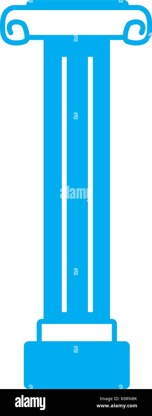 classical wedding column beautiful ornament Stock Vector