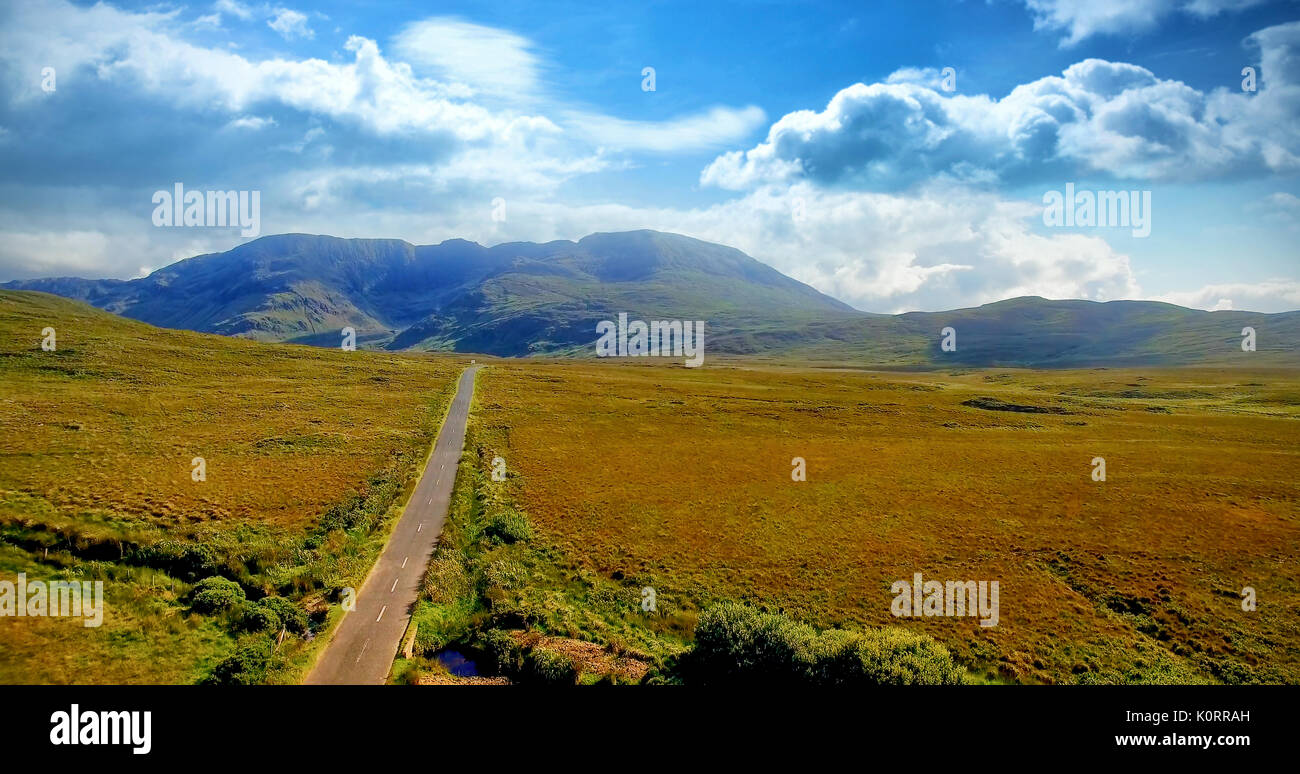 Tranquil scene of landscape against sky Stock Photo