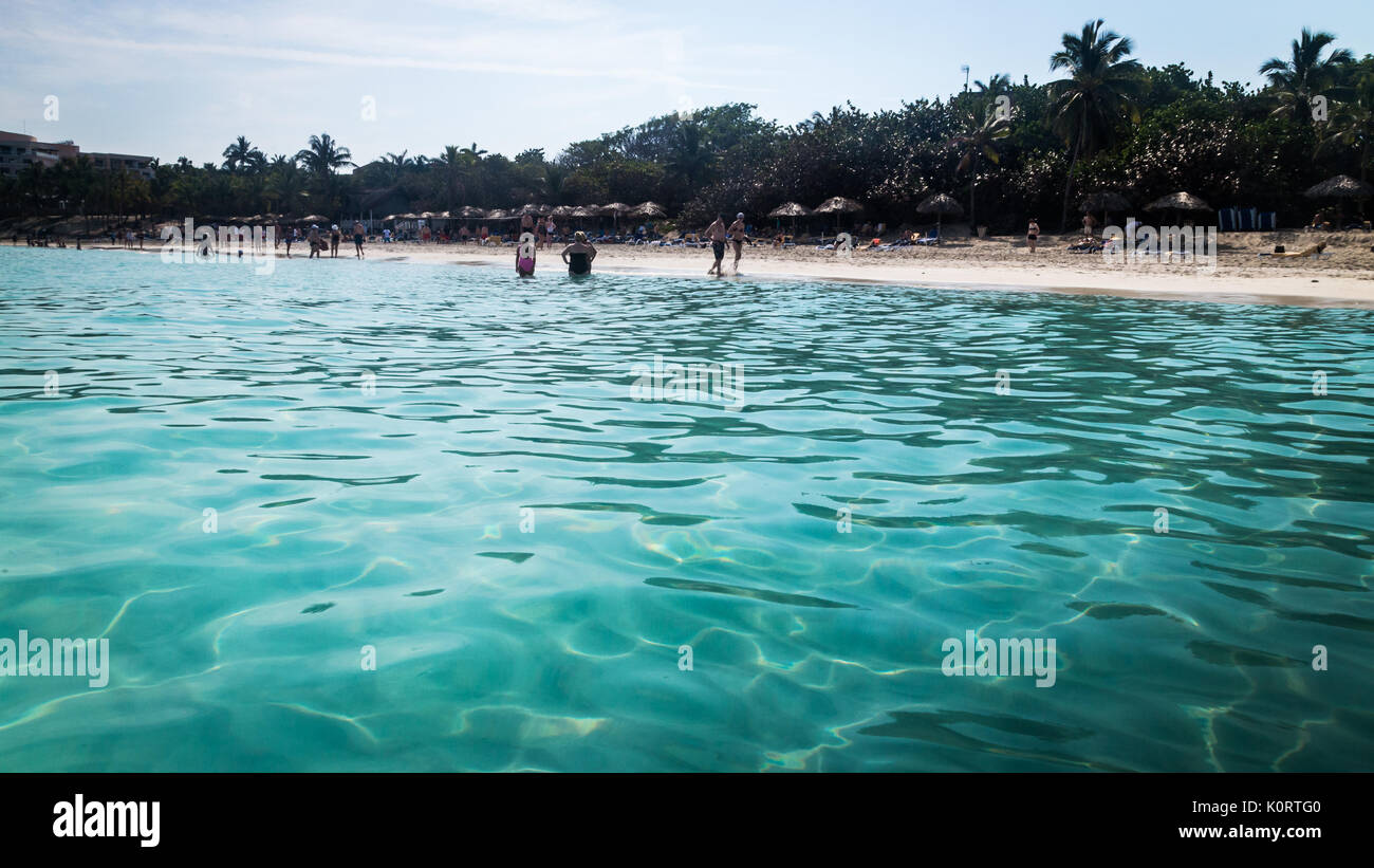 Varadero beach Stock Photo