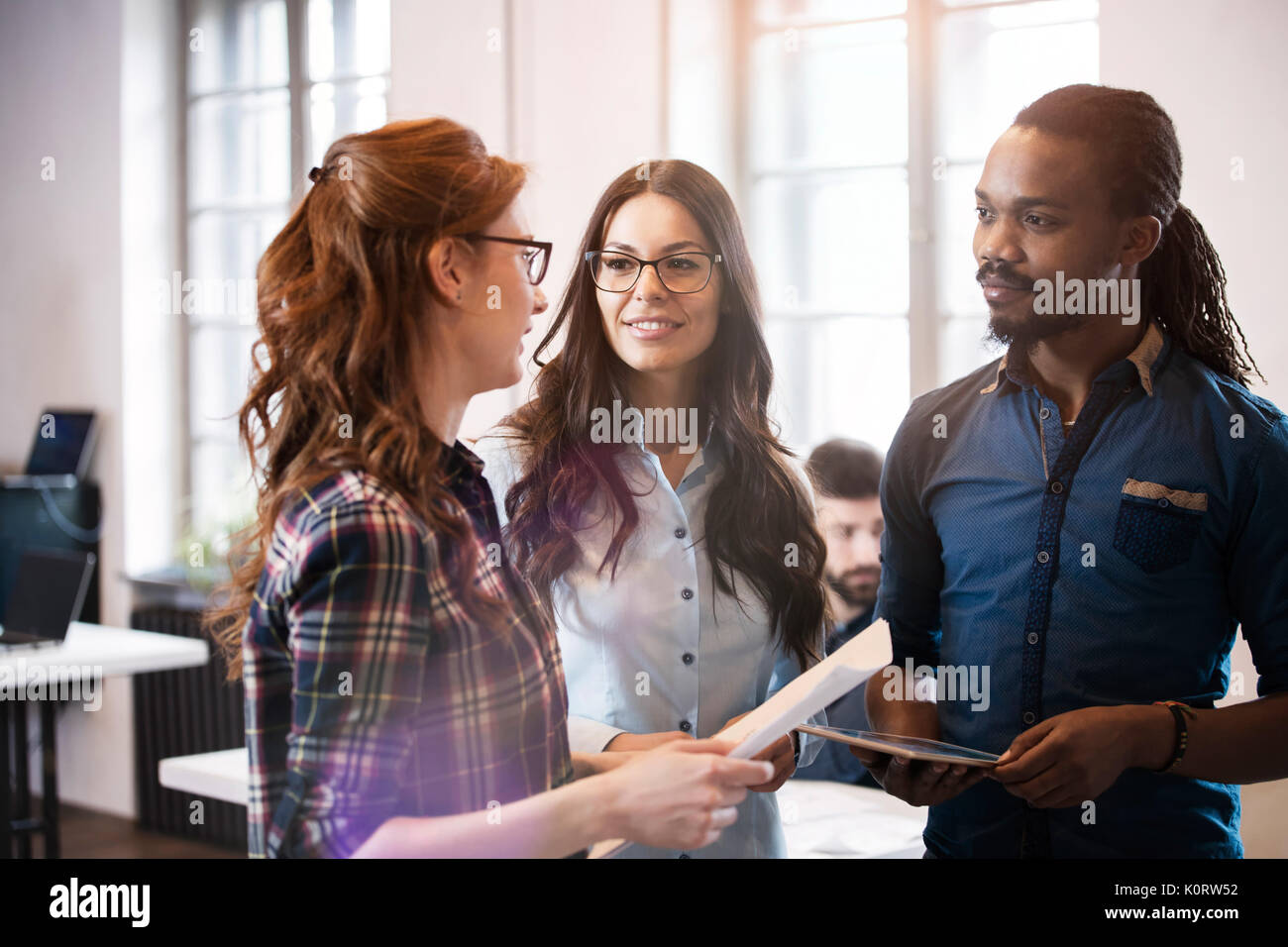 Group coworker hi-res stock photography and images - Alamy
