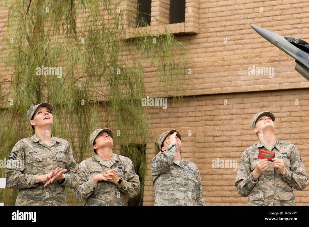 Airmen from the 944th Fighter Wing at Luke Air Force Base, Arizona ...