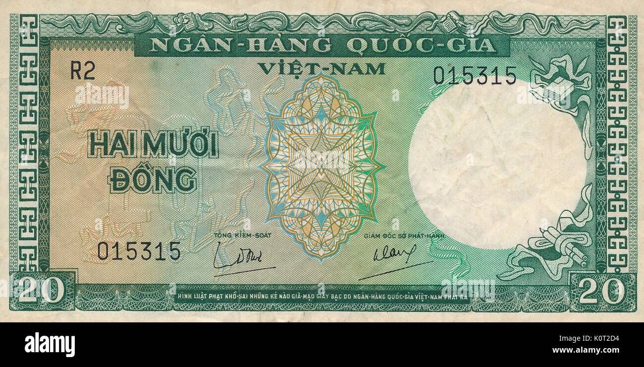 fresh green and large vietnam dong