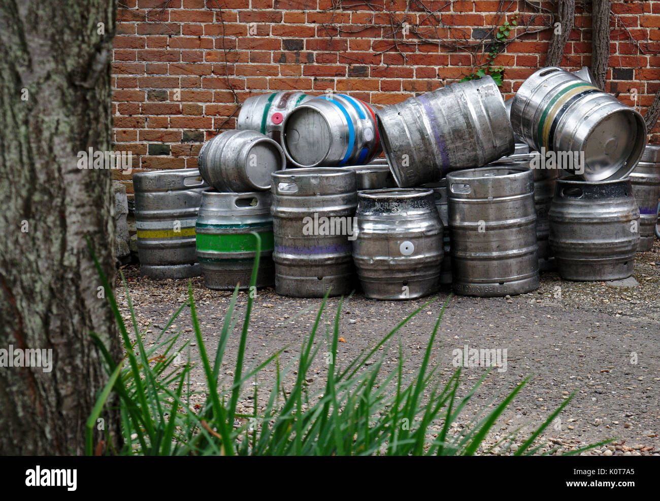 Empty beer barrels hires stock photography and images Alamy