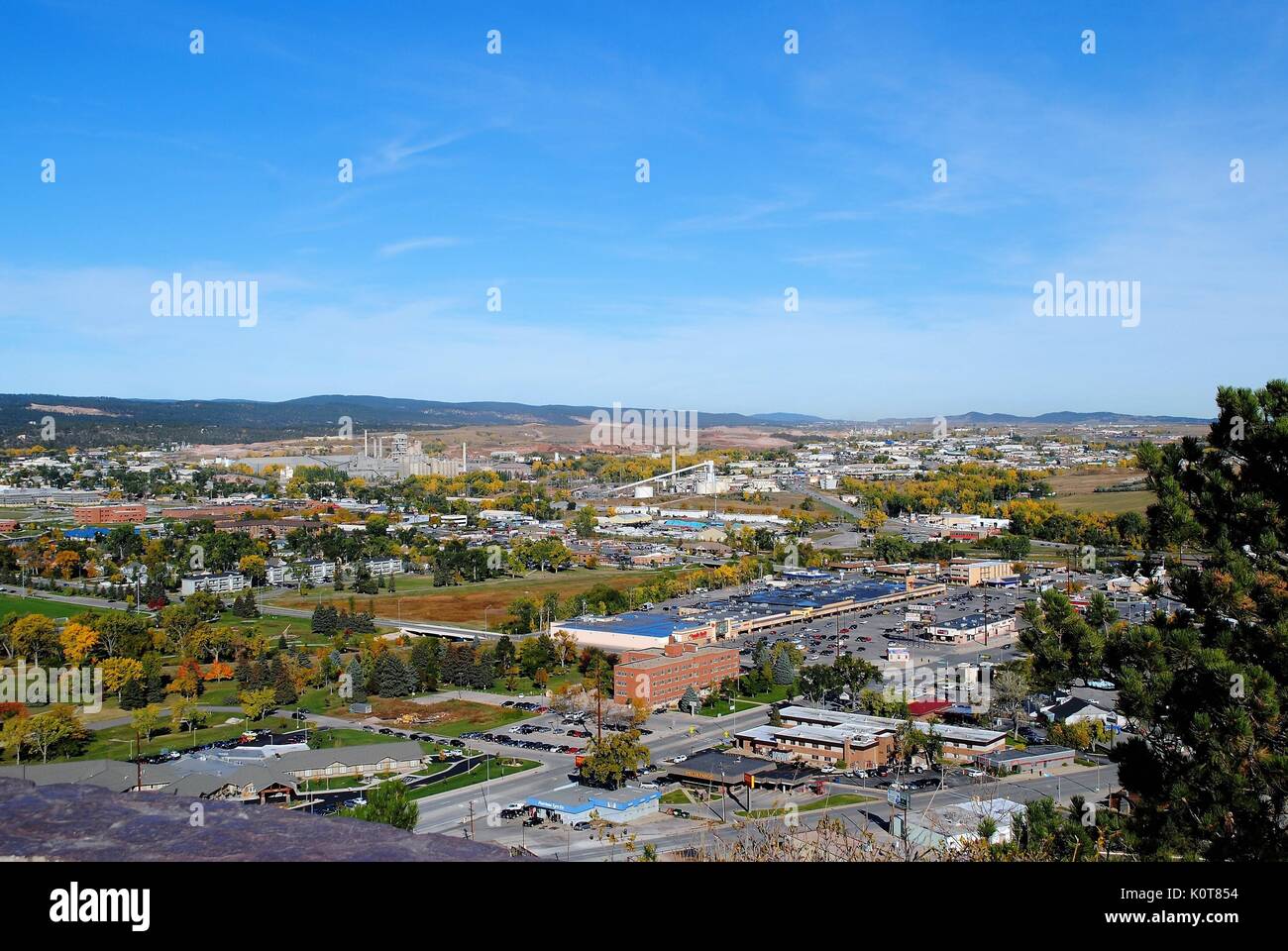 Rapid City - South Dakota,  cityscape Stock Photo