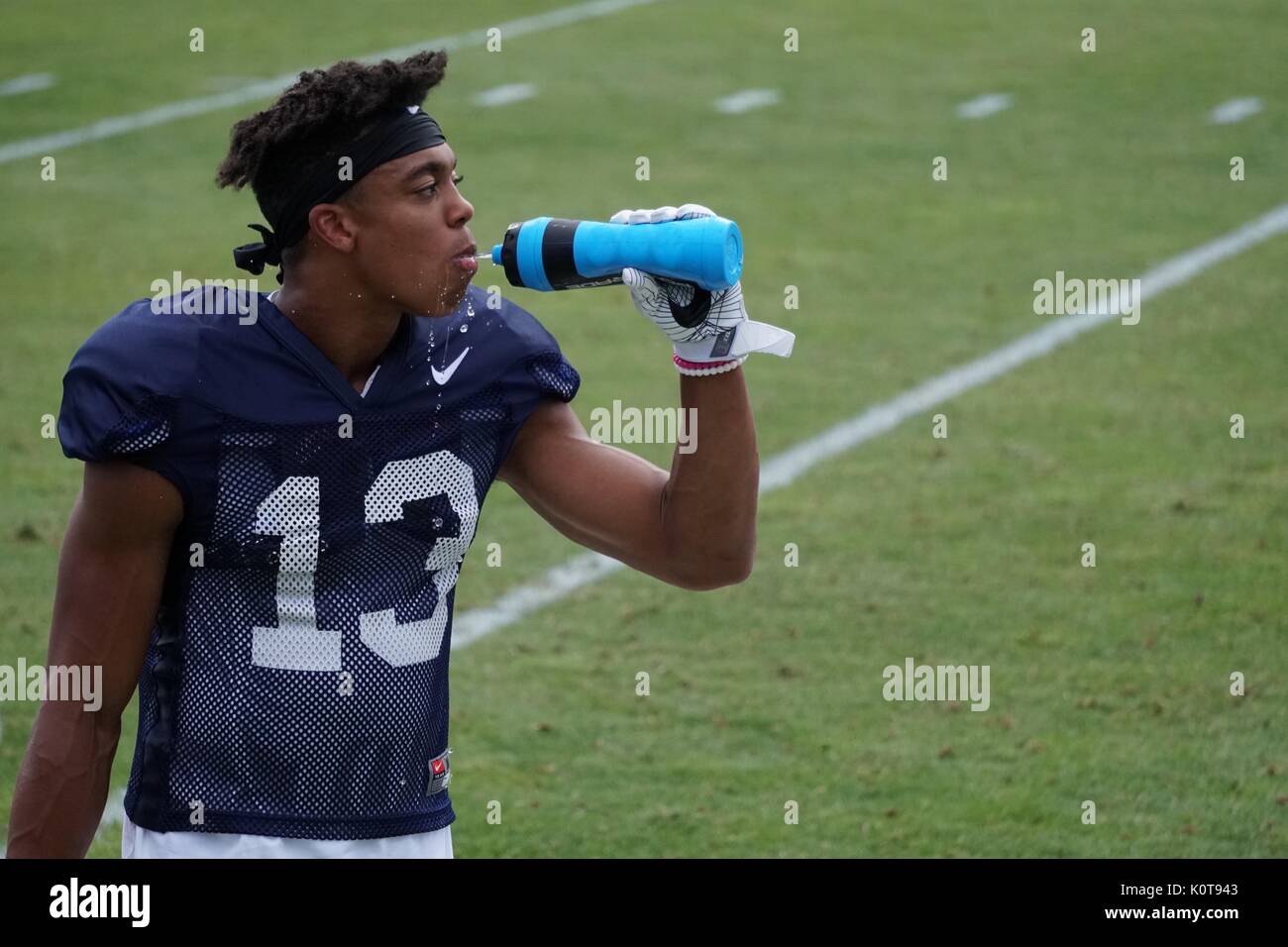 football-player-drinking-water-stock-photo-alamy