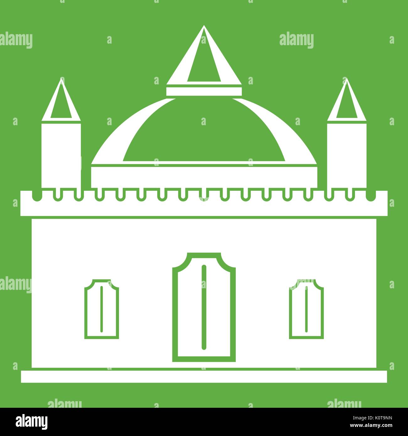 Dome of royal palace Stock Vector Images - Alamy