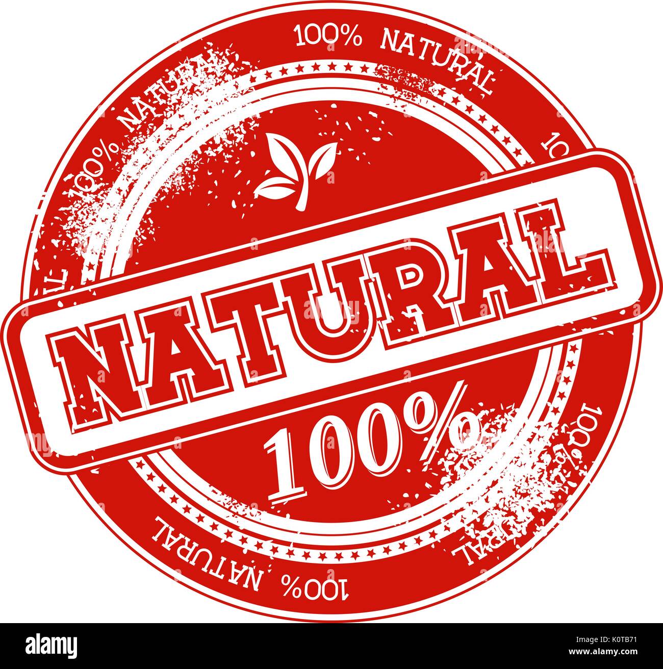 natural grunge stamp isolated on white background Stock Vector Image ...