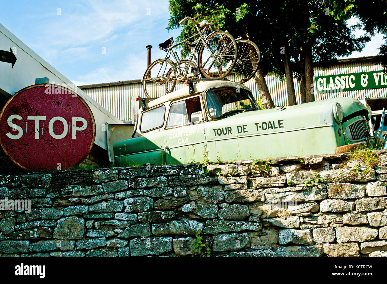 Bond three wheeler, motor museum, Thornton Le Dale, North Yorkshire