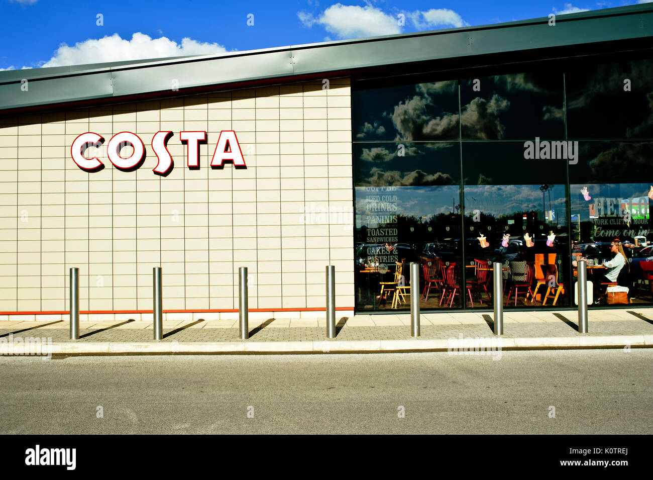 Costa Coffee Clifton Moor retail park York Stock Photo Alamy