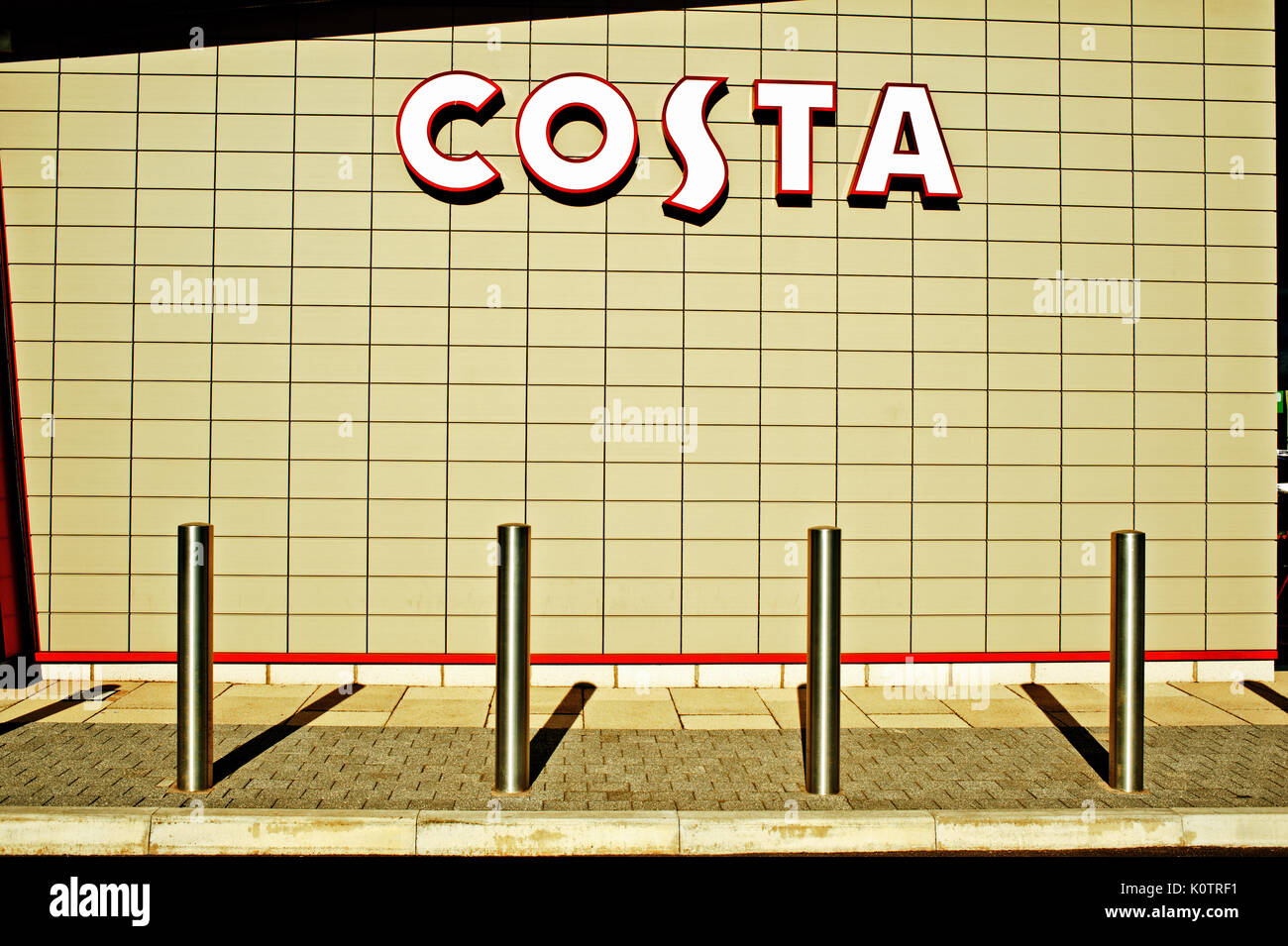 Costa Coffee shop,Clifton Moor, York Stock Photo Alamy
