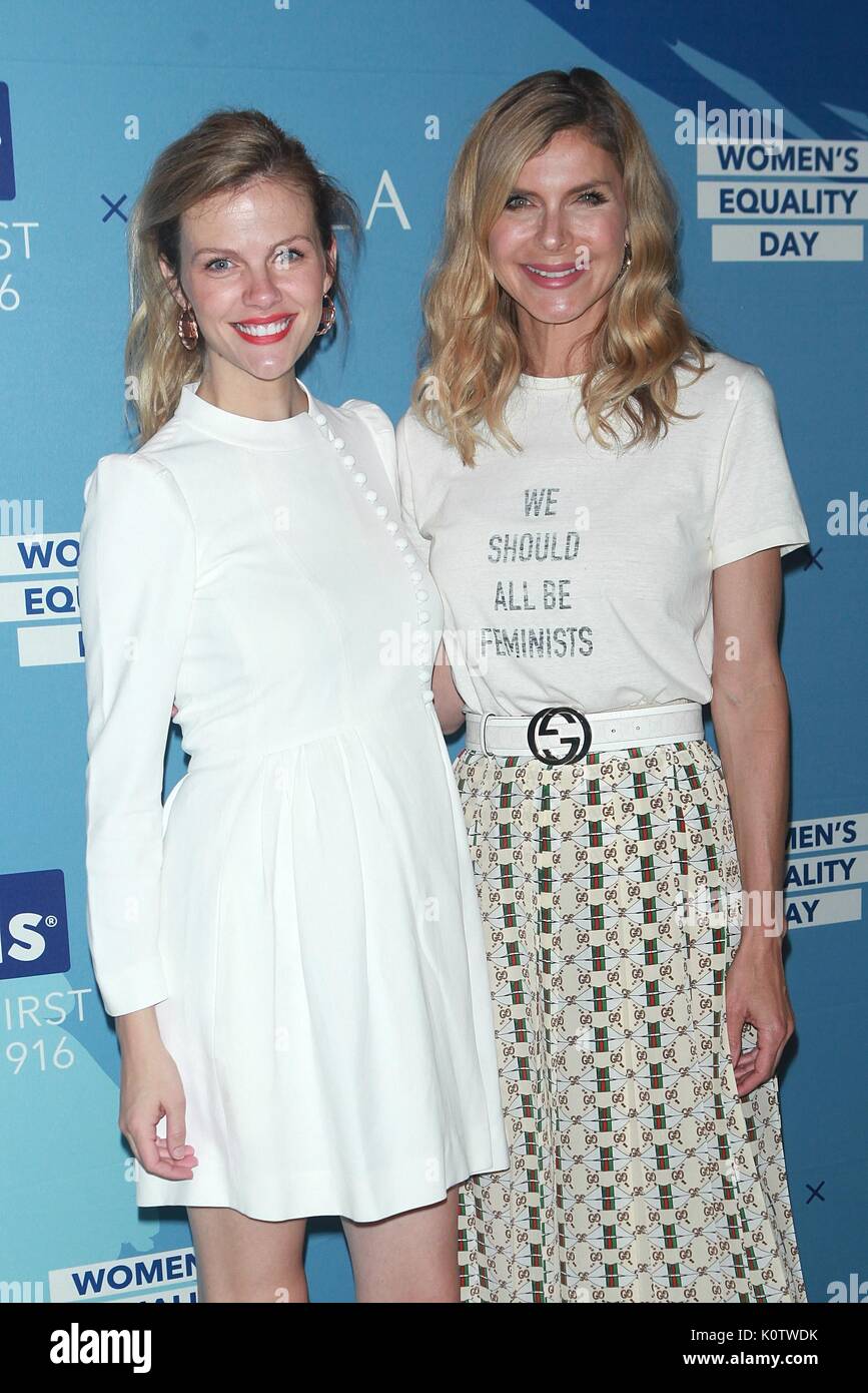 New York, NY, USA. 23rd Aug, 2017. Brooklyn Decker and Whitney Casey