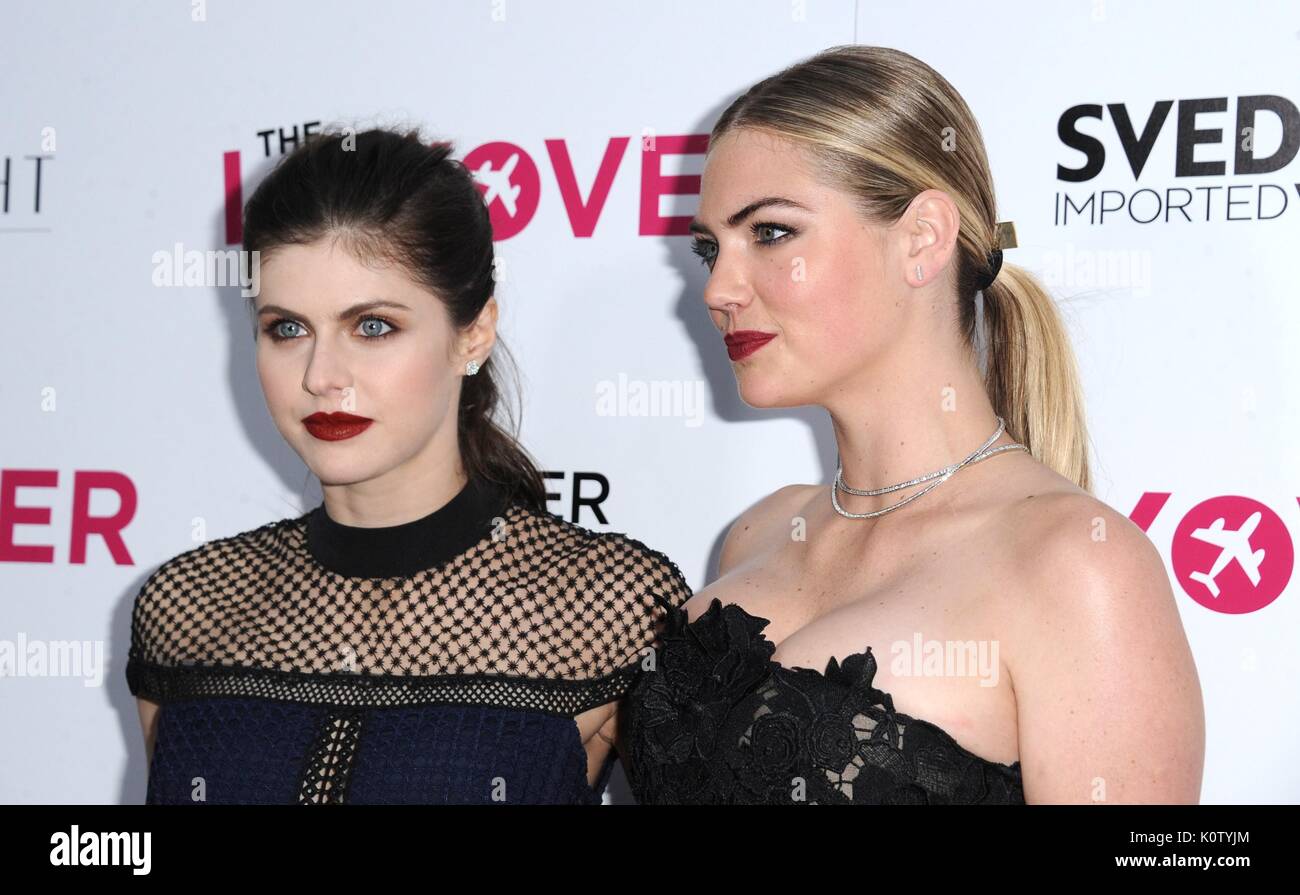 Los Angeles, USA. 23rd Aug, 2017. Alexandra Daddario, Kate Upton at arrivals for THE LAYOVER