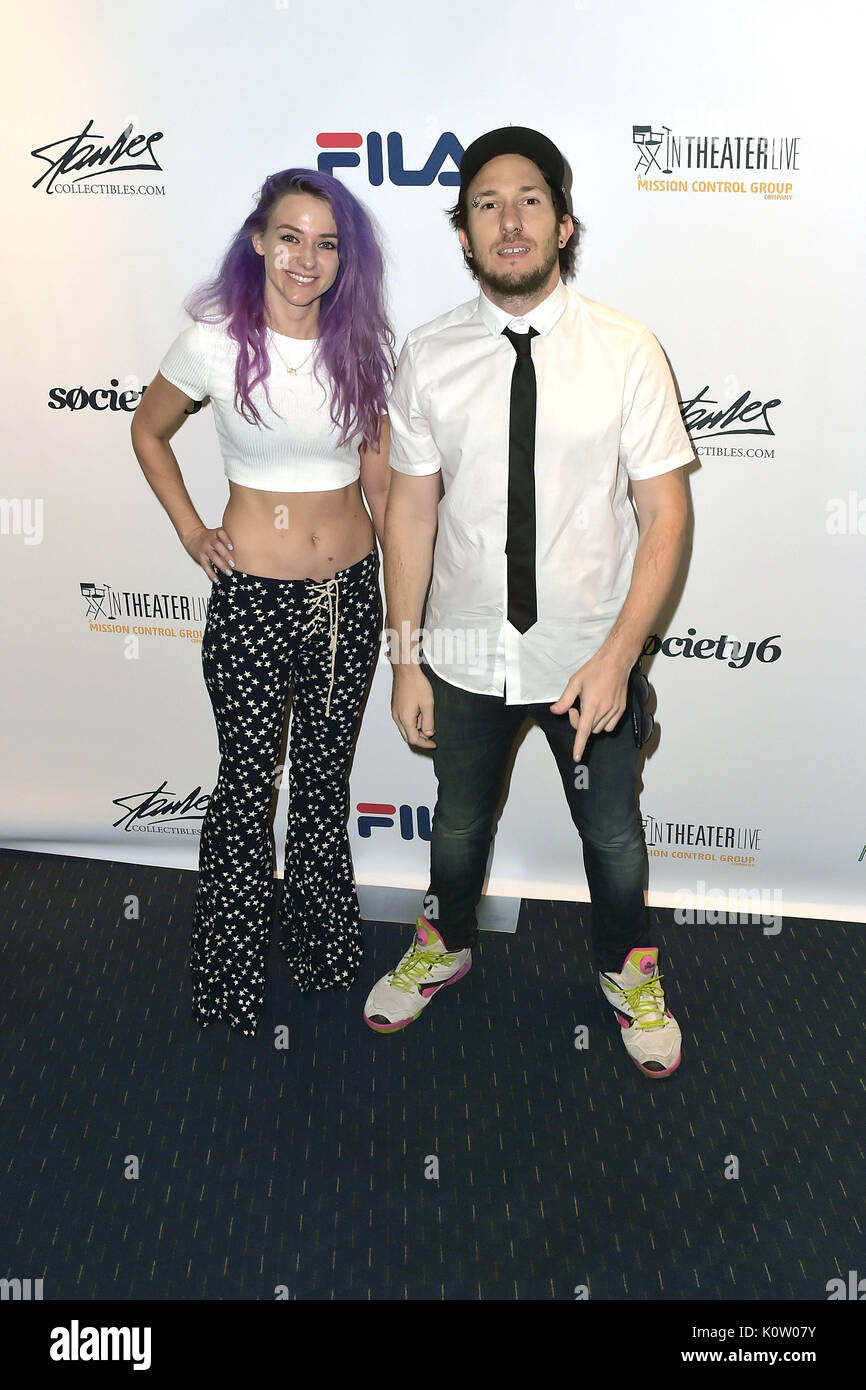 Autumn Steed and David Yarovesky at 'Extraordinary: Stan Lee' event at