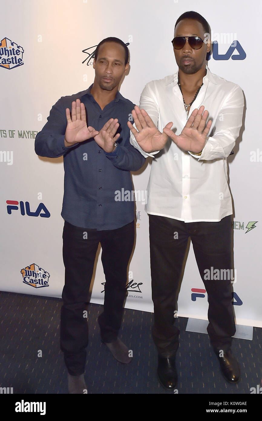 RZA and Begleitung at 'Extraordinary: Stan Lee' event at the Saban