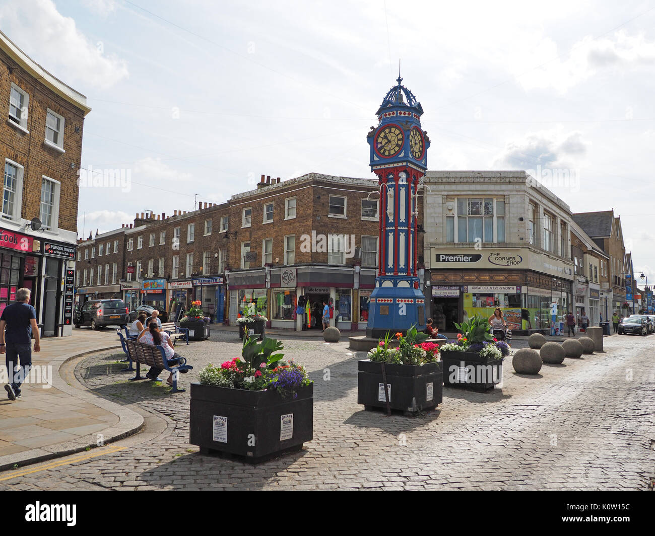 Sheerness, Kent. 24 Aug, 2017. UK Weather a sunny and warm morning in