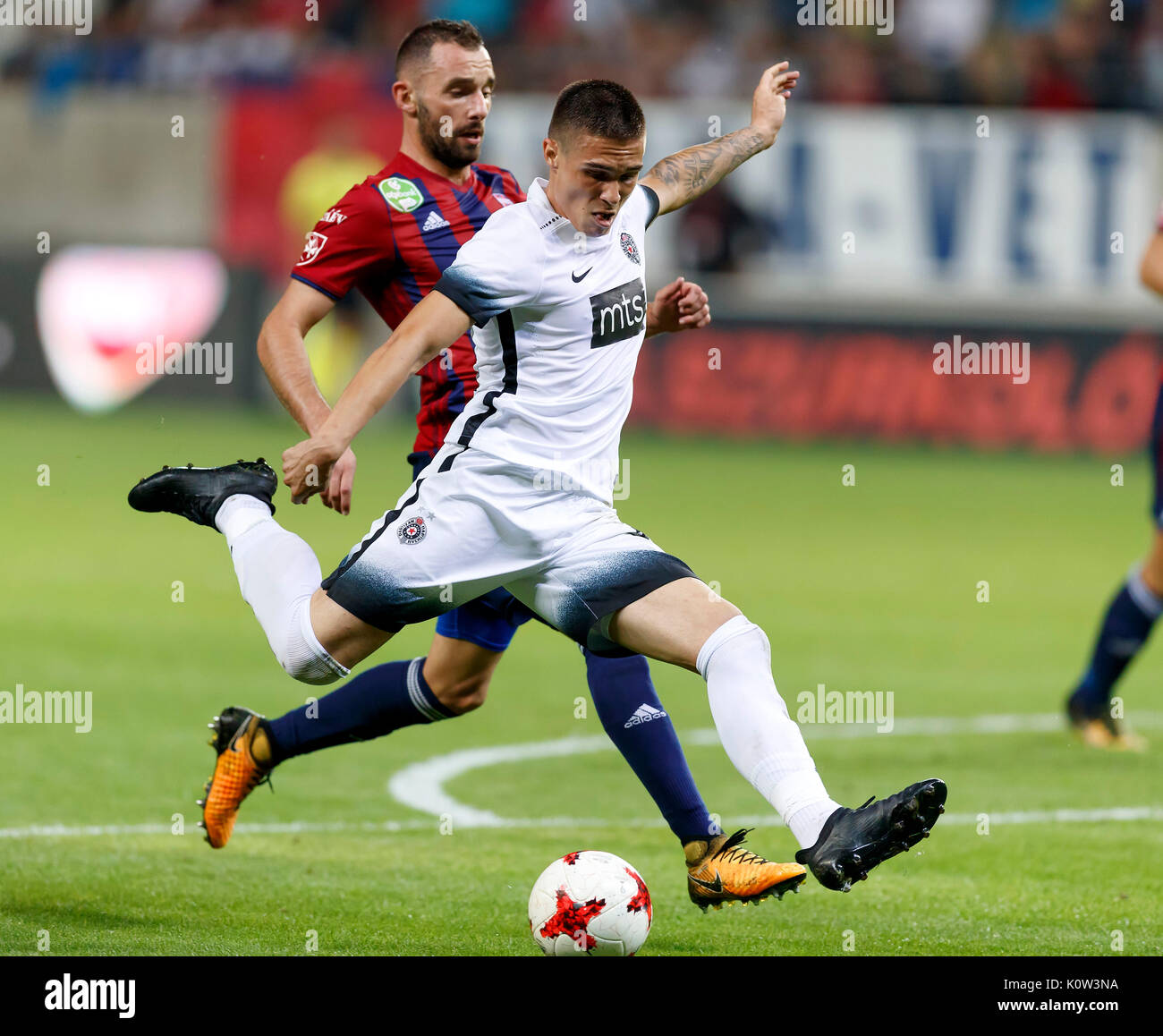 Felcsut Hungary 24th Aug 2017 Attila Fiola L Of Videoton Fc Stock Photo Alamy