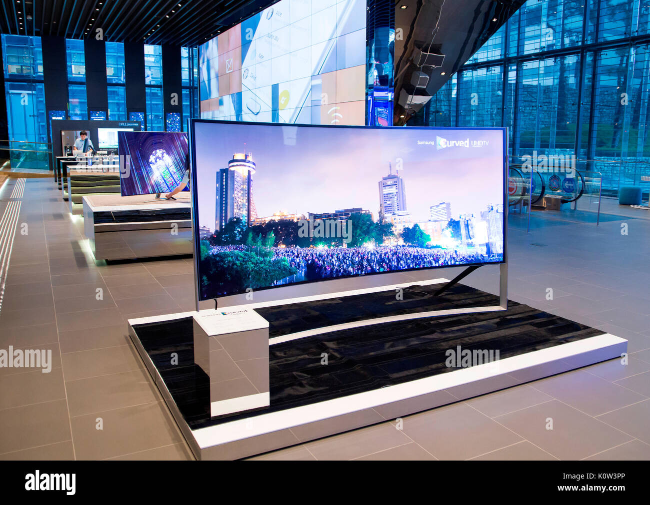 Touch Samsung Curved Uhd Tv