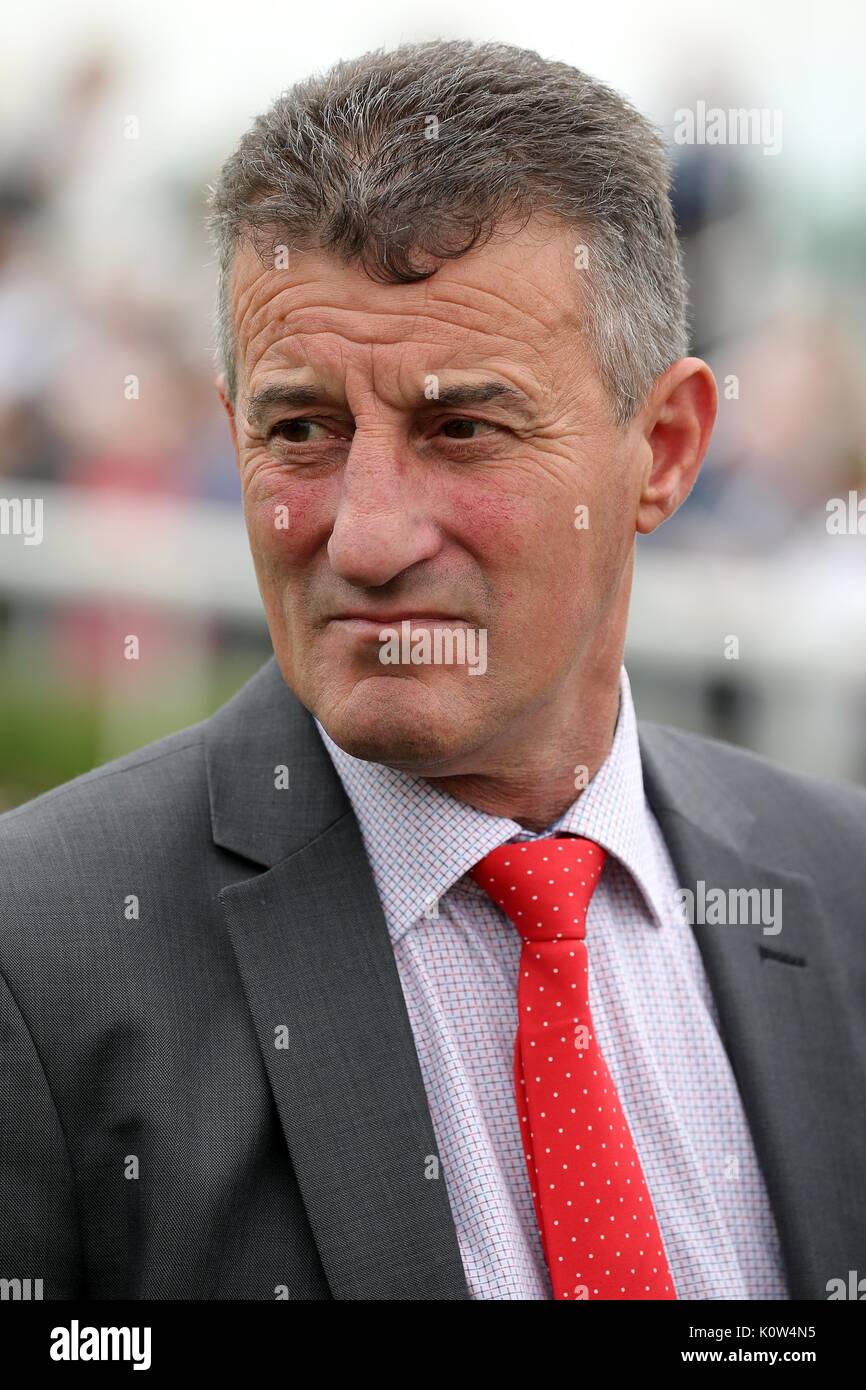 KEVIN RYAN RACE HORSE TRAINER EBOR FESTIVAL 2017, YORK RACECOURSE YORK ...