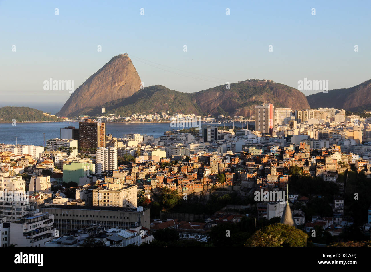 Rio de Janeiro, August 25, 2017: City of Rio de Janeiro, one of the ...