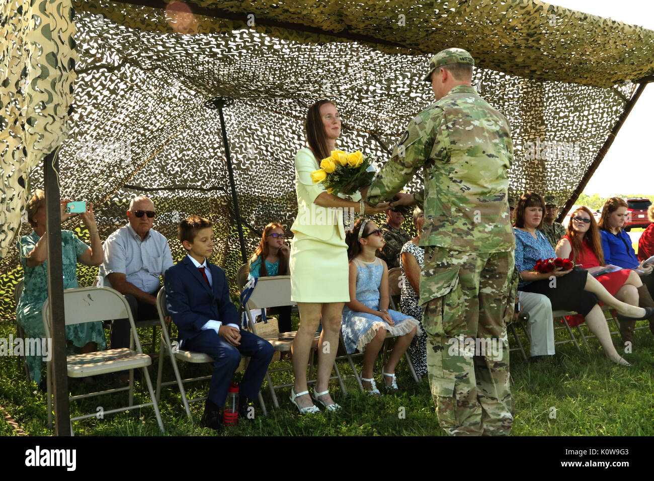 Military personnel at fort riley hi-res stock photography and images ...