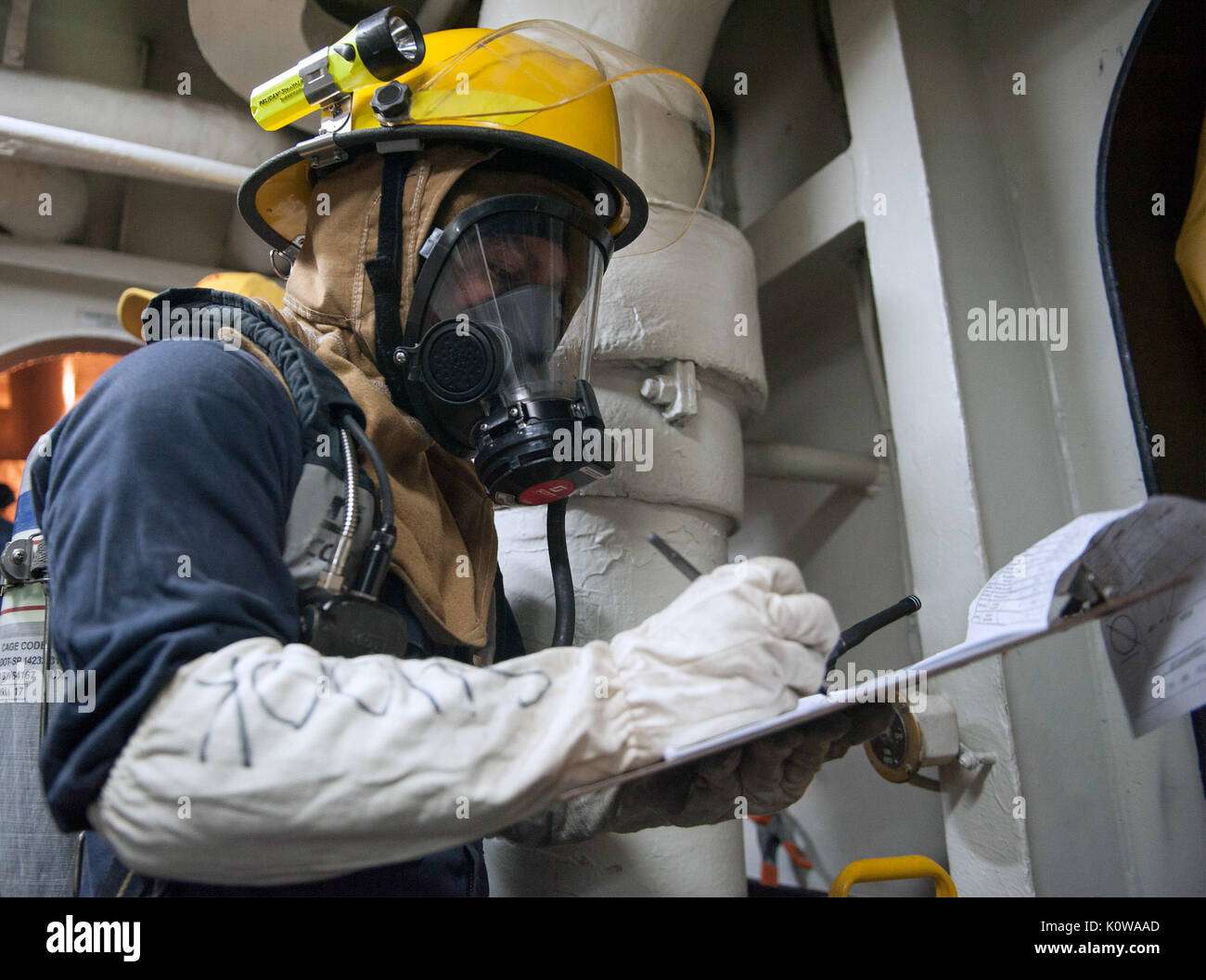 General quarters procedures hi-res stock photography and images - Alamy