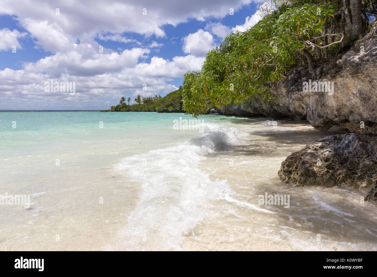 Easo beach, Lifou, New Caledonia, South Pacific Stock Photo