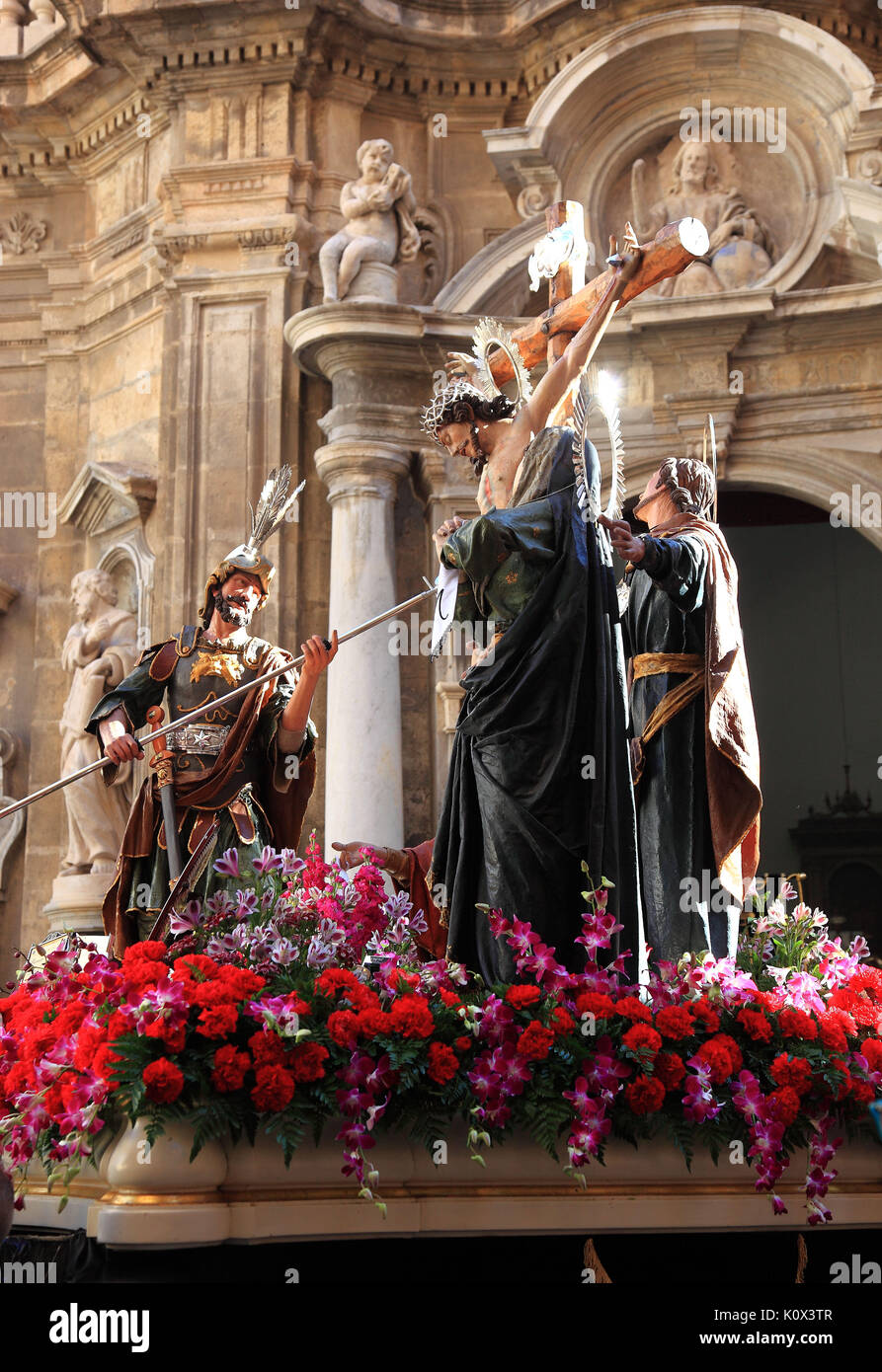 Processione Dei Misteri Di Trapani Italy, Sicily, city Trapani, the Processione dei Misteri di Trapani