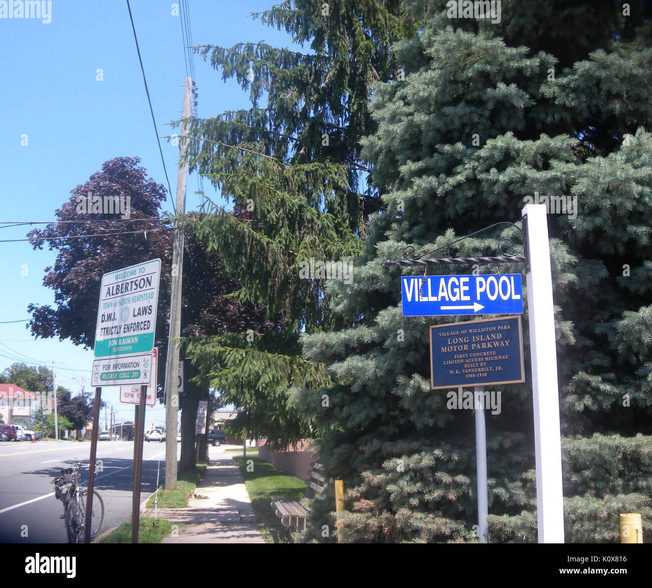 Albertson LIMP sign jeh Stock Photo - Alamy